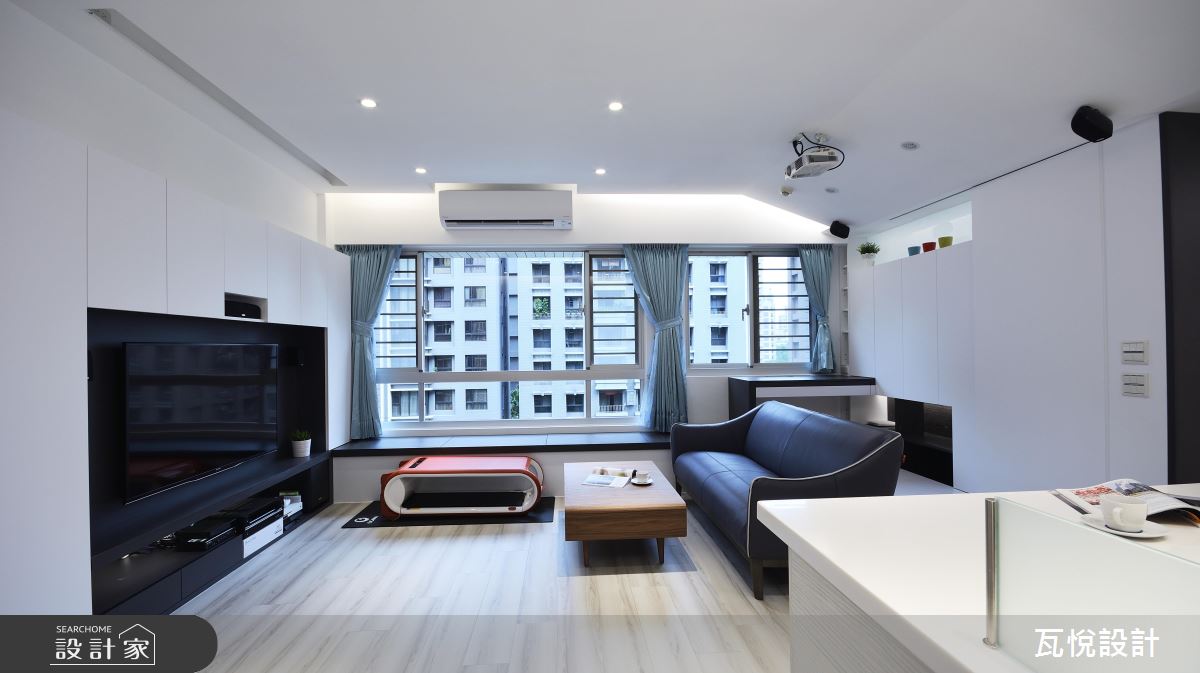 18 坪 2+1 房怎麼辦到？中古屋變身超級收納小白屋