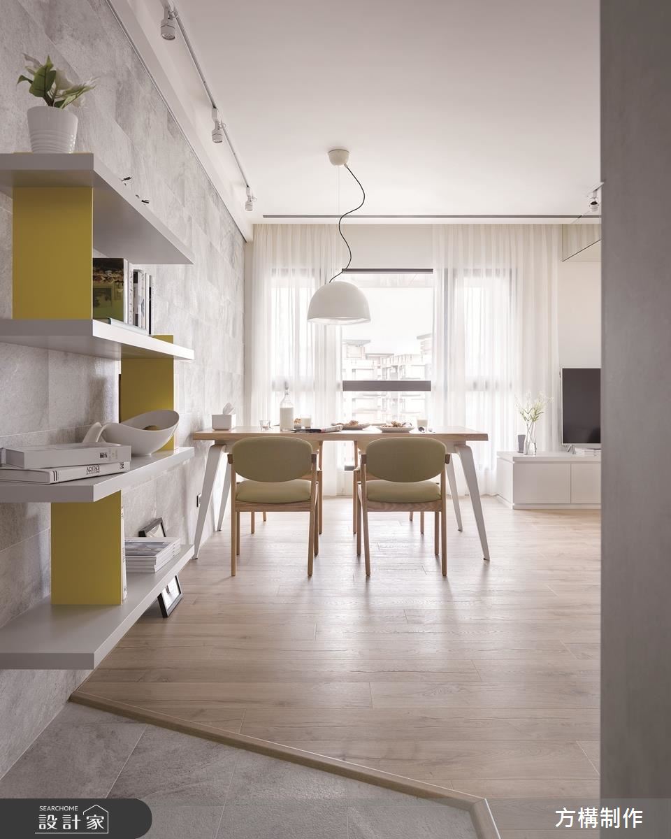 一個人住超陽光的家！清新感十足的 23.5 坪北歐風單身宅