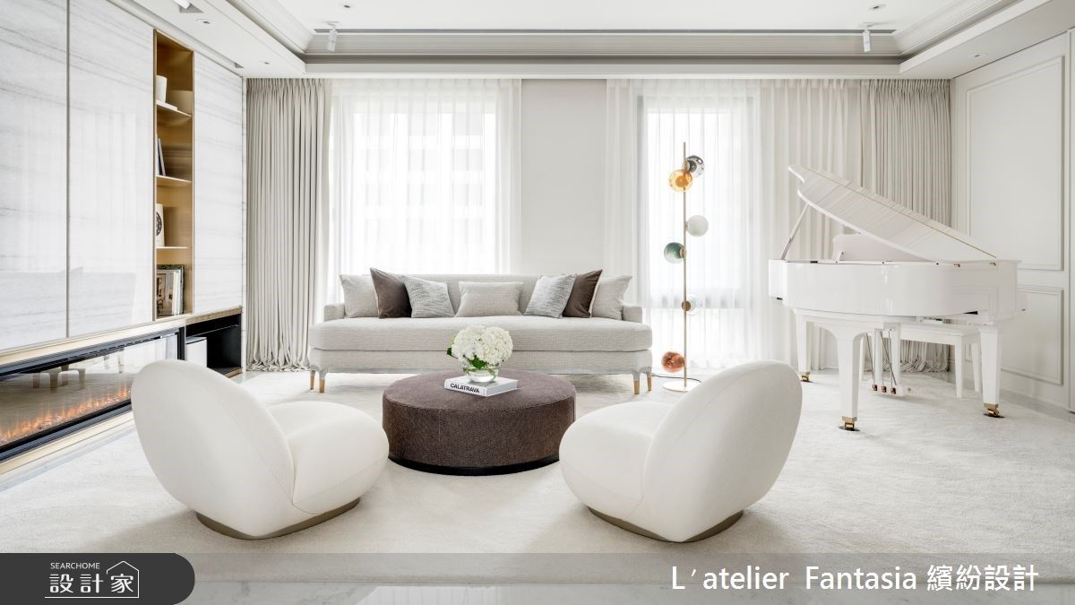 品嚐北歐風味的新古典風格！襯著鋼琴悠揚的旋律，在中島廚房沖杯咖啡開...