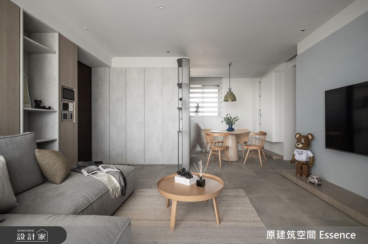 為屋主寫下對家的嶄新定義！34坪簡約北歐風，帶領所愛的人事物來此相遇