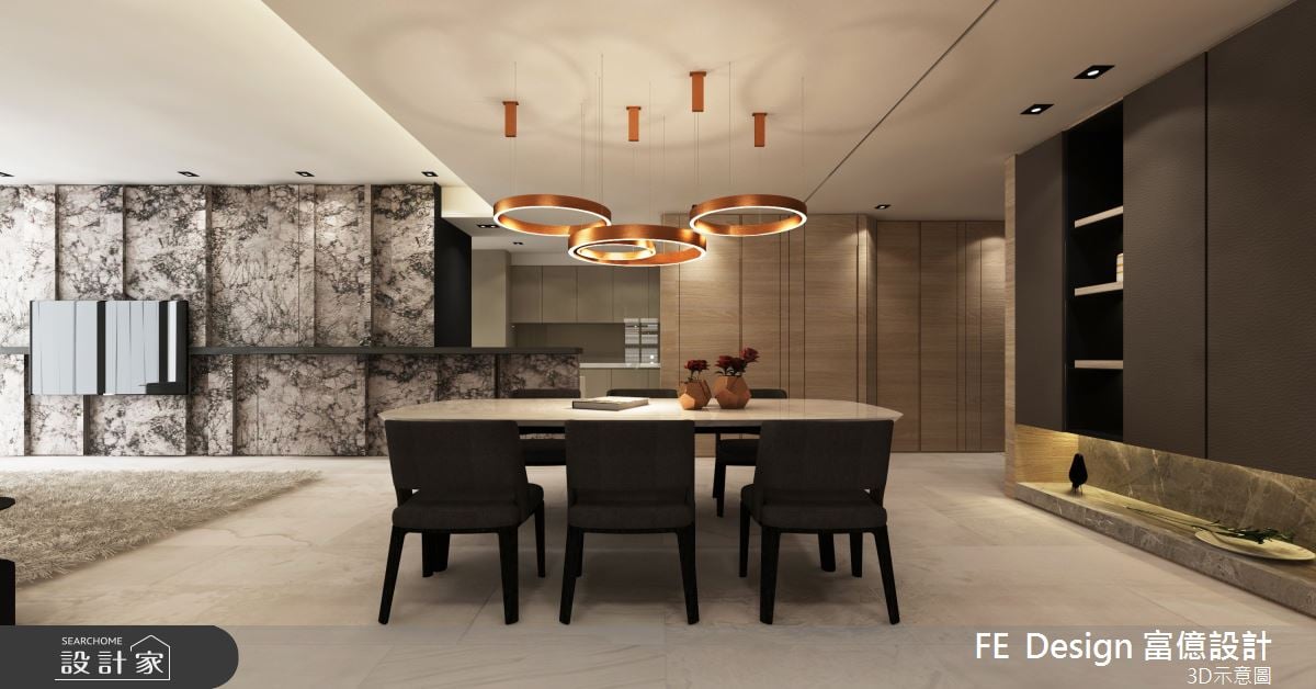 簡約風居家也可以很童趣！57坪預售屋重整格局，讓機能更完美無暇