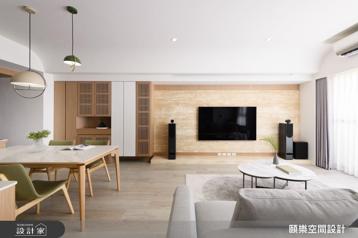 文藝人的住宅VIBE！結合日式人文底蘊，感受溫婉「焙茶感」空間