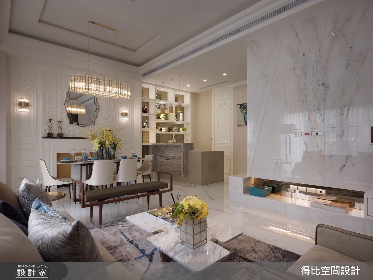 揉捻東、西方意象締造新古典風尚!85坪透天別墅以訂製思維刻畫「家」的溫...