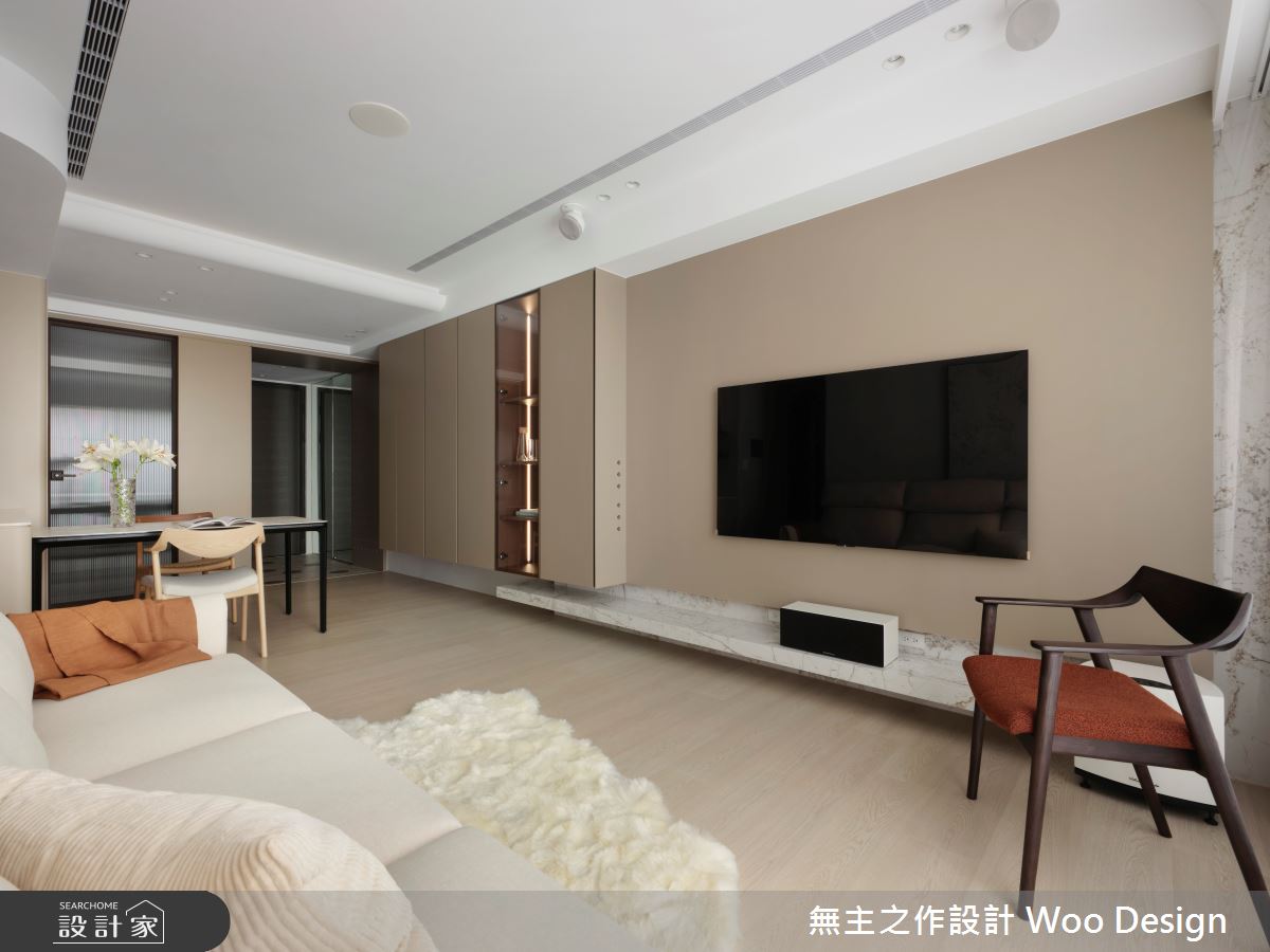 首購預售屋！23坪奶茶色自然風格質感宅，新婚夫妻的暖調溫馨日常