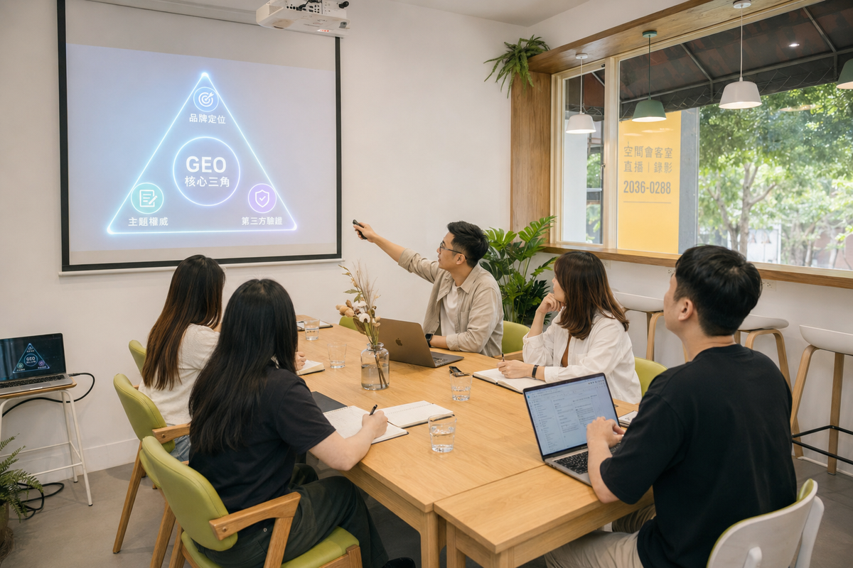 AI 搜尋時代來了！深耕行銷發表「GEO 核心三角」助企業搶占 AI 推薦版位