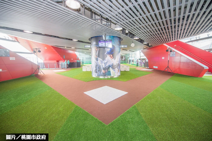 桃捷A19棒球特色車站 正式啟用