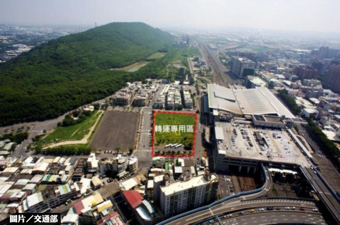 高鐵左營站轉運專用區BOT 投資額逾16億