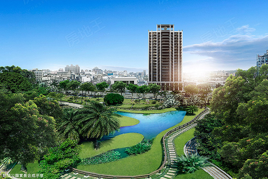 桃園市公園景觀大樓，低首付近捷運優先卡位 