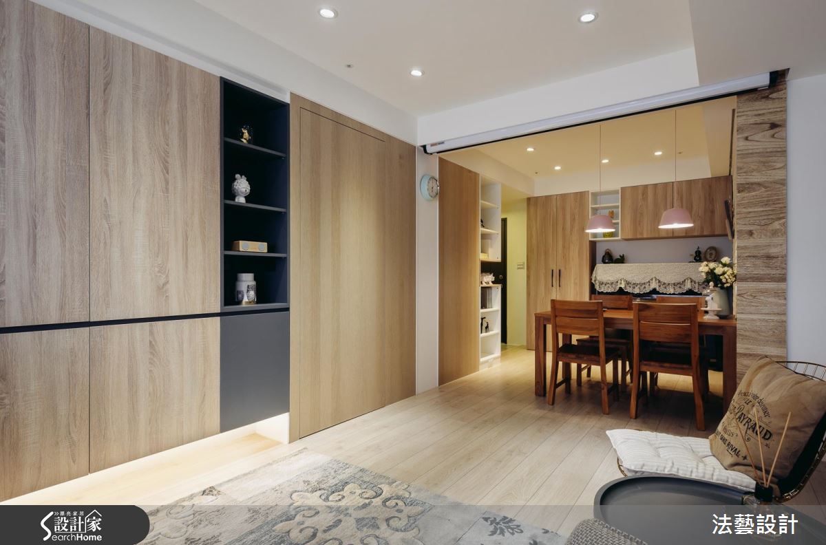 溫馨甜蜜笑一個  25 坪老屋變身超陽光北歐窩！