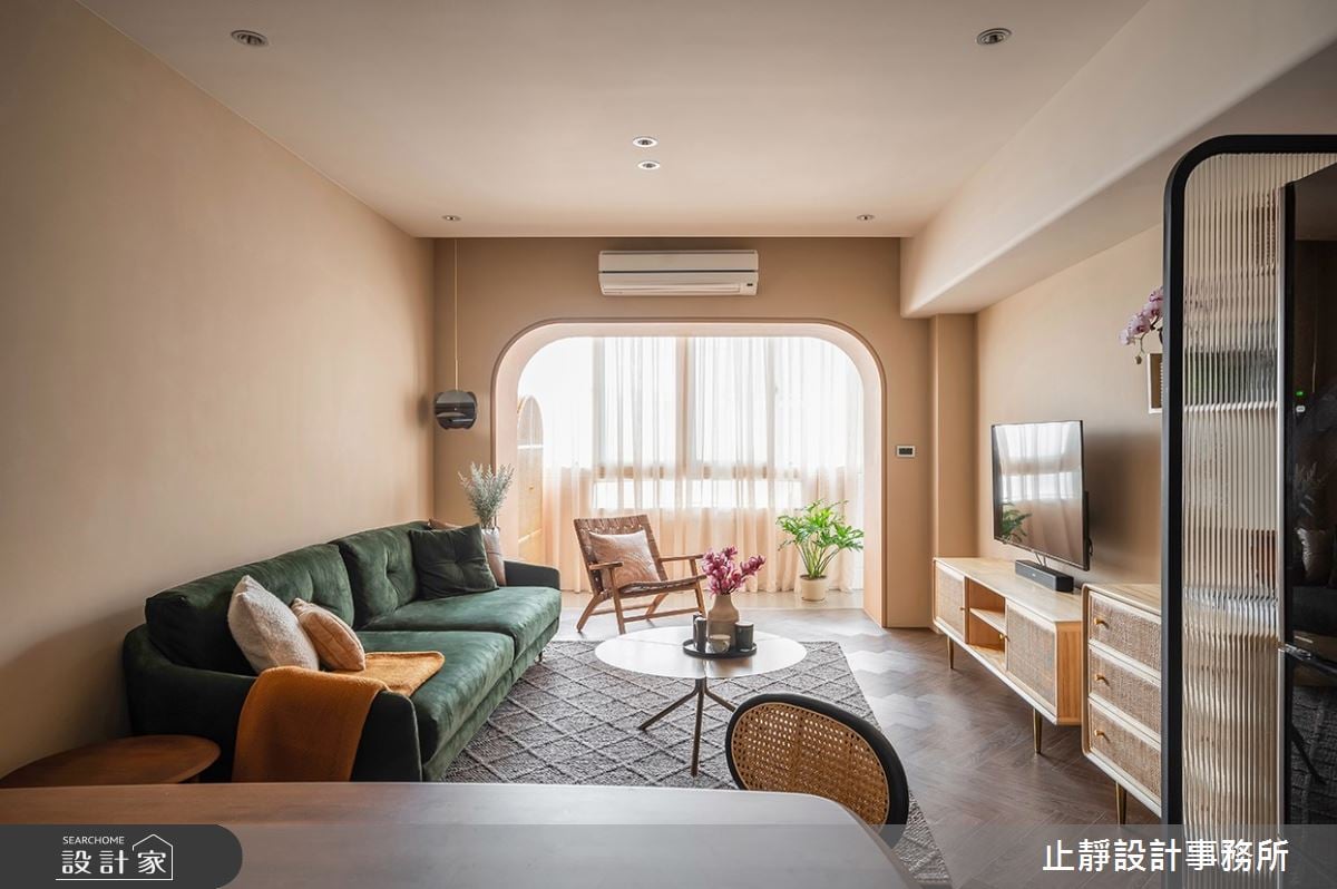 大齡老屋的重生之旅!大地色系X自然元素勾勒優雅日常