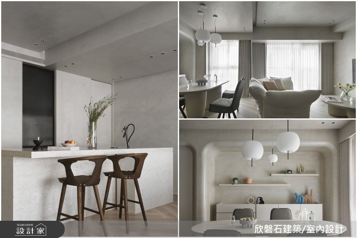 高級灰的專屬寂境居家，客製化設計琢磨無壓的侘寂美學