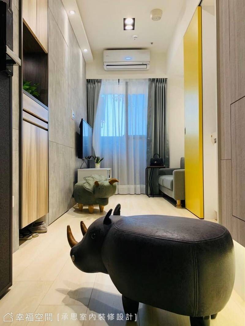 北歐溫馨小資宅｜8坪