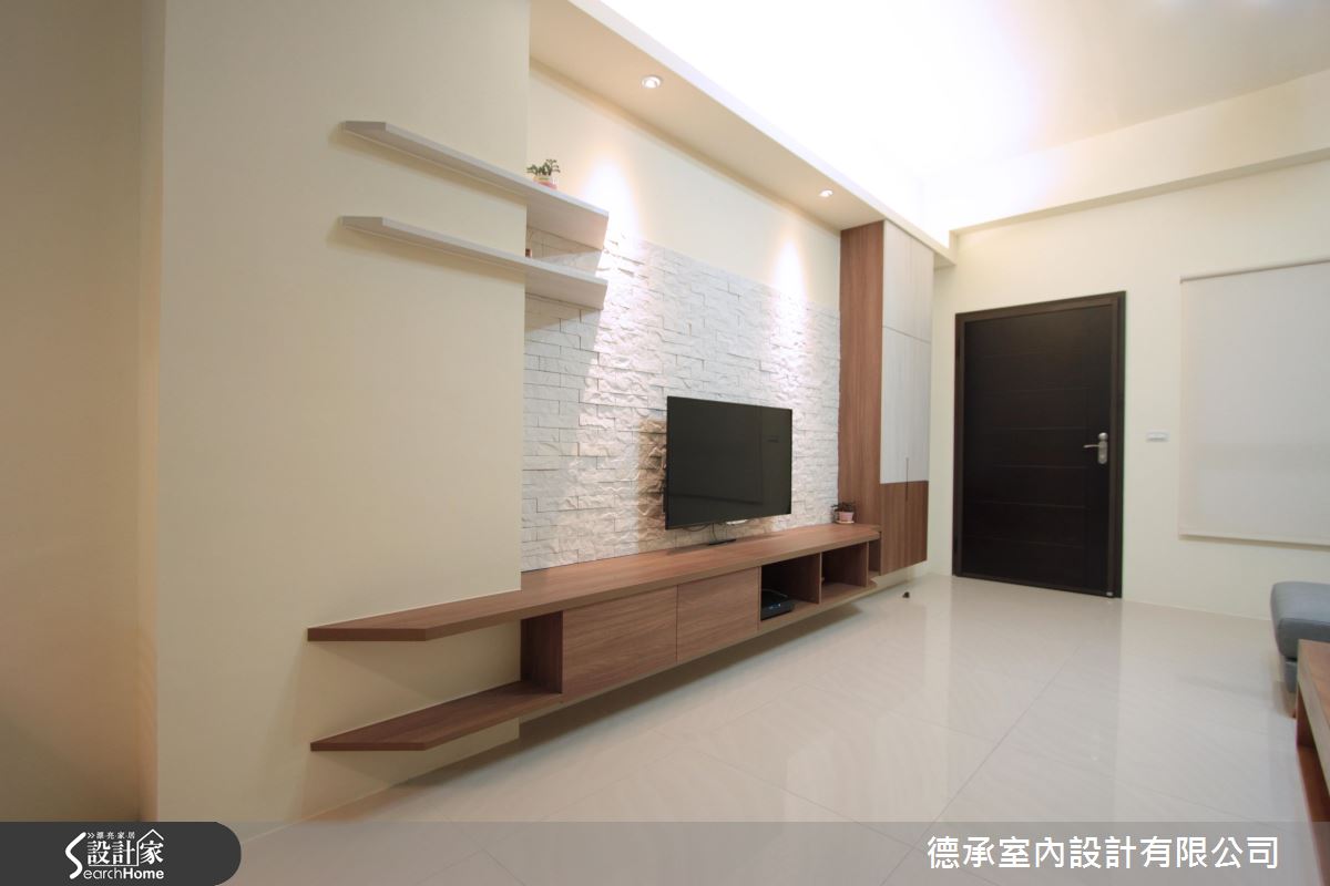 輕柔無痕的溫度 34坪北歐風鋪敘家屋風貌