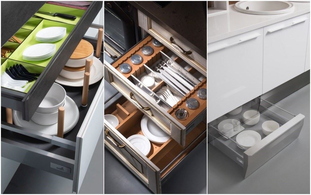 廚房收得好，人生沒煩惱！客製化收納、隱形抽屜、足元抽等 5 款廚房收納...