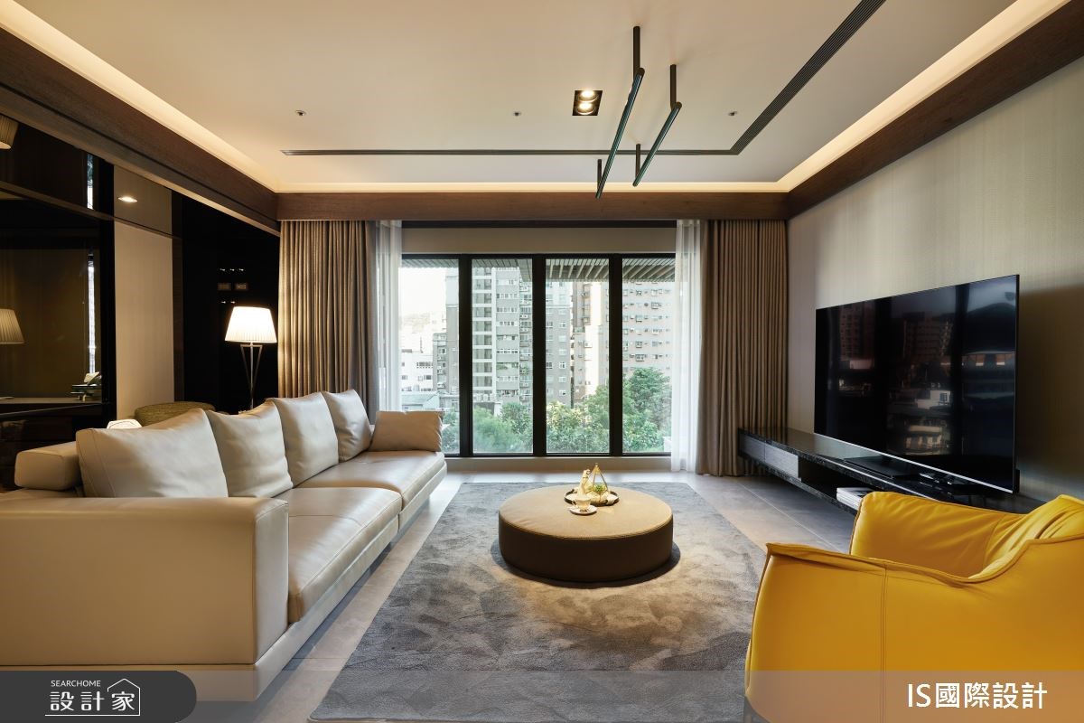 以簡約線條詮釋精緻工法！桃園 48 坪景觀現代宅，打造都會住宅難能可貴...