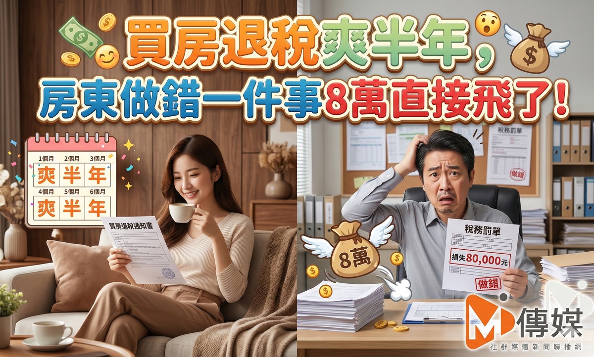 換屋退稅8萬爽不到三個月！竹科男做錯一件事直接吐回去，M編：5年列管期...