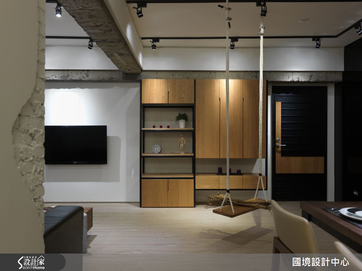 30 年老屋返老還童！在 Loft 風居宅完成遊樂園想像