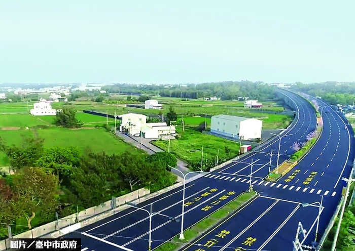 中市路平長度 破600公里