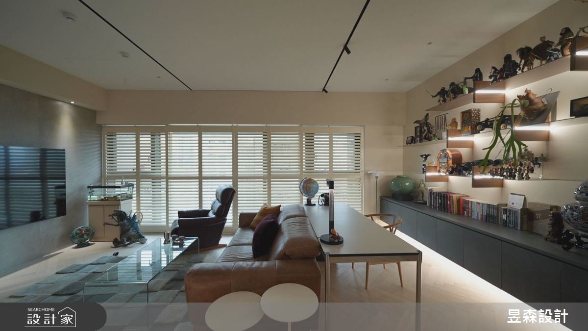 【TV】美型收納屋主收藏大滿足！杏色木百葉的美式混搭宅