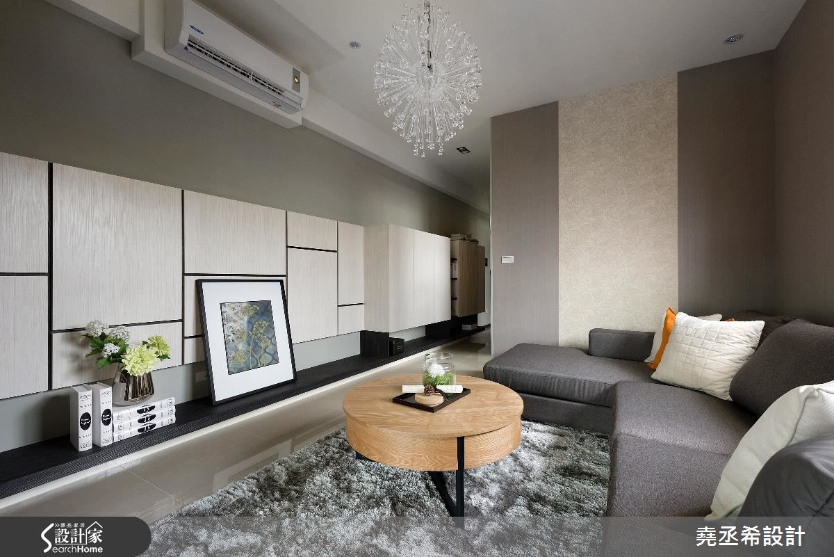 收納增量 X 放大空間！ 一家 3 口的 17 坪時尚混搭宅