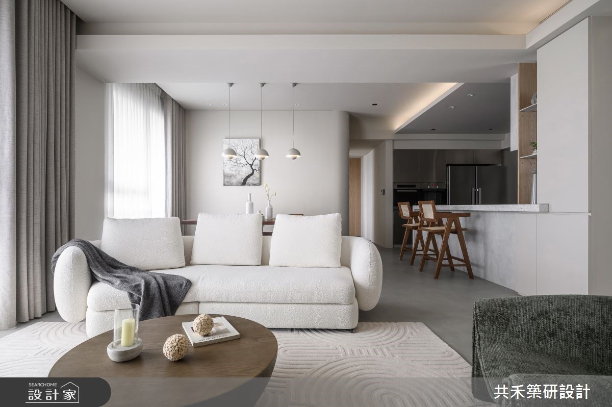 4房改3房，還創造更衣室！ 注重生活質感的新婚夫妻，喜愛的極簡侘寂風格...