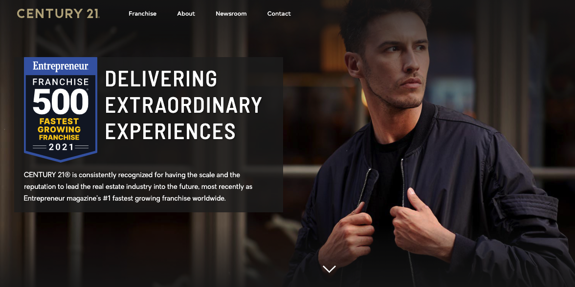 21世紀不動產獲《Entrepreneur》雜誌 評為成長最快的連鎖品牌第一名