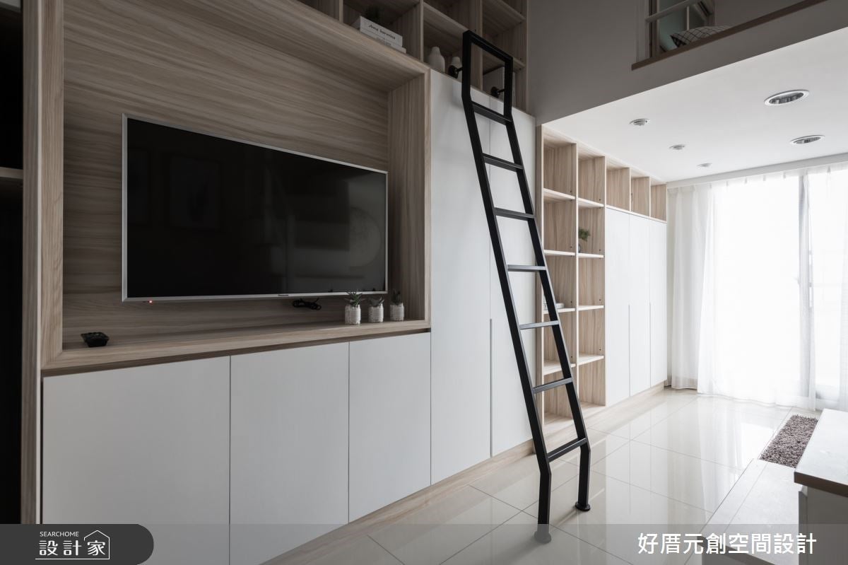 13坪的微型生活改造術！日式無印風夾層小宅，一次顧及採光、收納和空間感