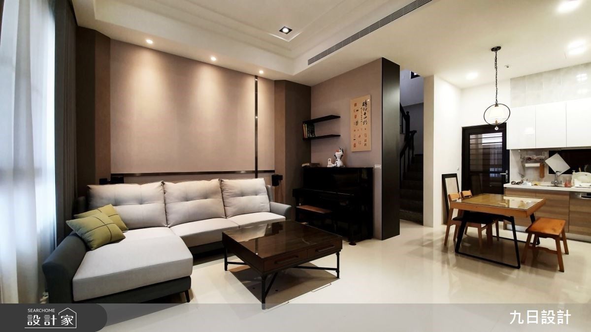 藍色臥房+質感客廳！混搭風住宅打造美好日常