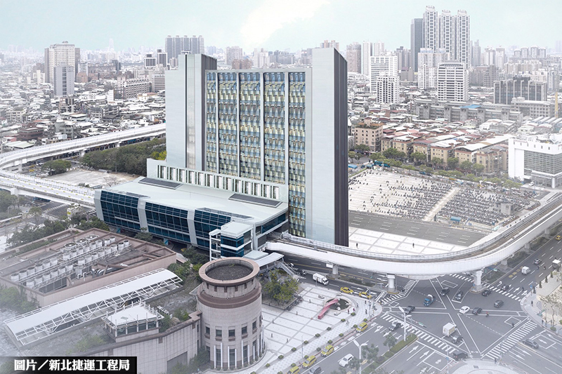 環狀線板橋站招商 打造指標商辦大樓