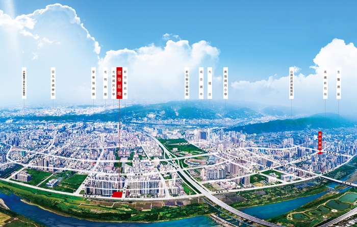 台科大水岸第一排，舉世艷羨的排場