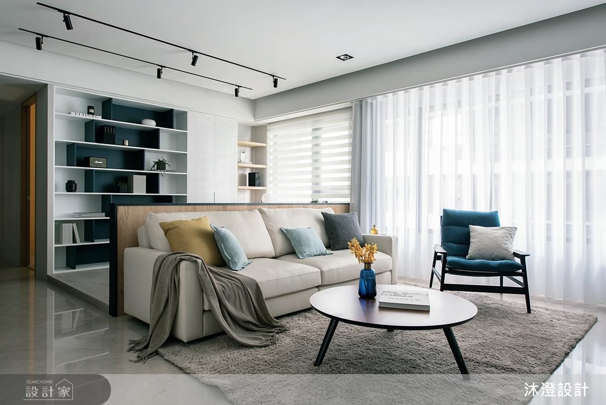 簡約而富有表情的現代居家空間