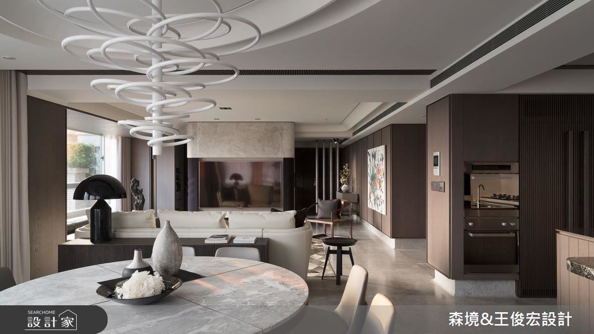 光影層次分明，怡情賞景大宅