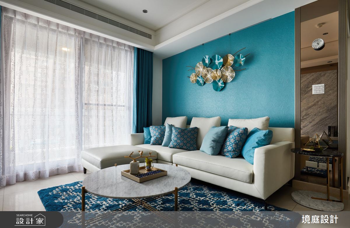 家是無限溫柔的停泊港灣！用深湖藍織就夢想宅邸