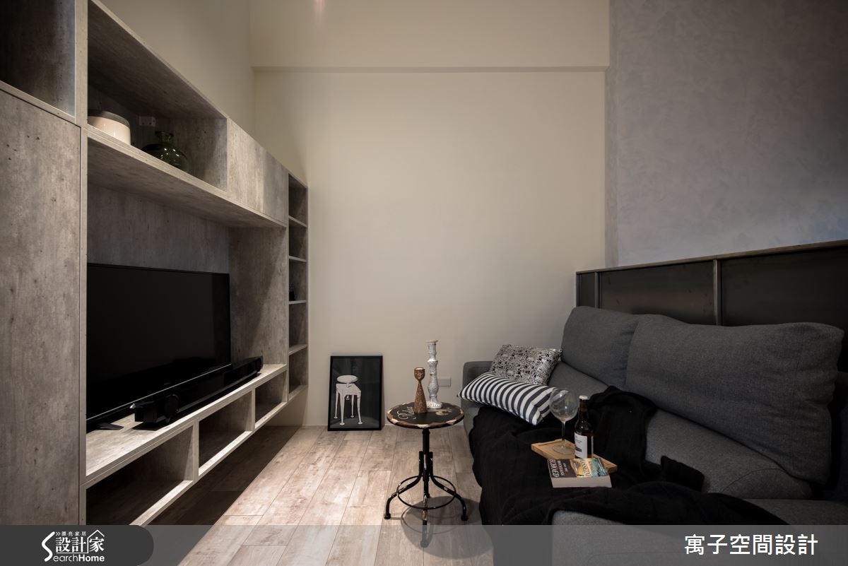 女王的質感灰階生活  9 坪輕工業單身貴族窩