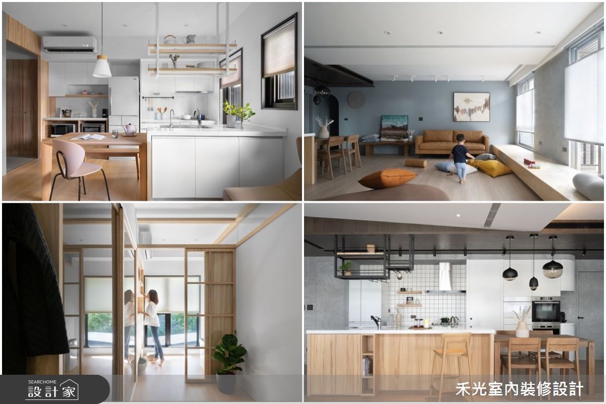 木作還是系統櫃？量身定制收納設計，兩種形式都能幫家規劃海量順手的客...