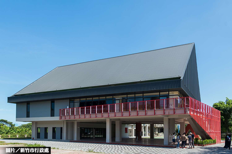 新竹市水源國小活動中心 預計9月底啟用