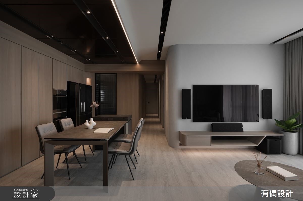 靜謐時光流轉！時髦灰調打造親子混搭宅，成就療癒居心地！