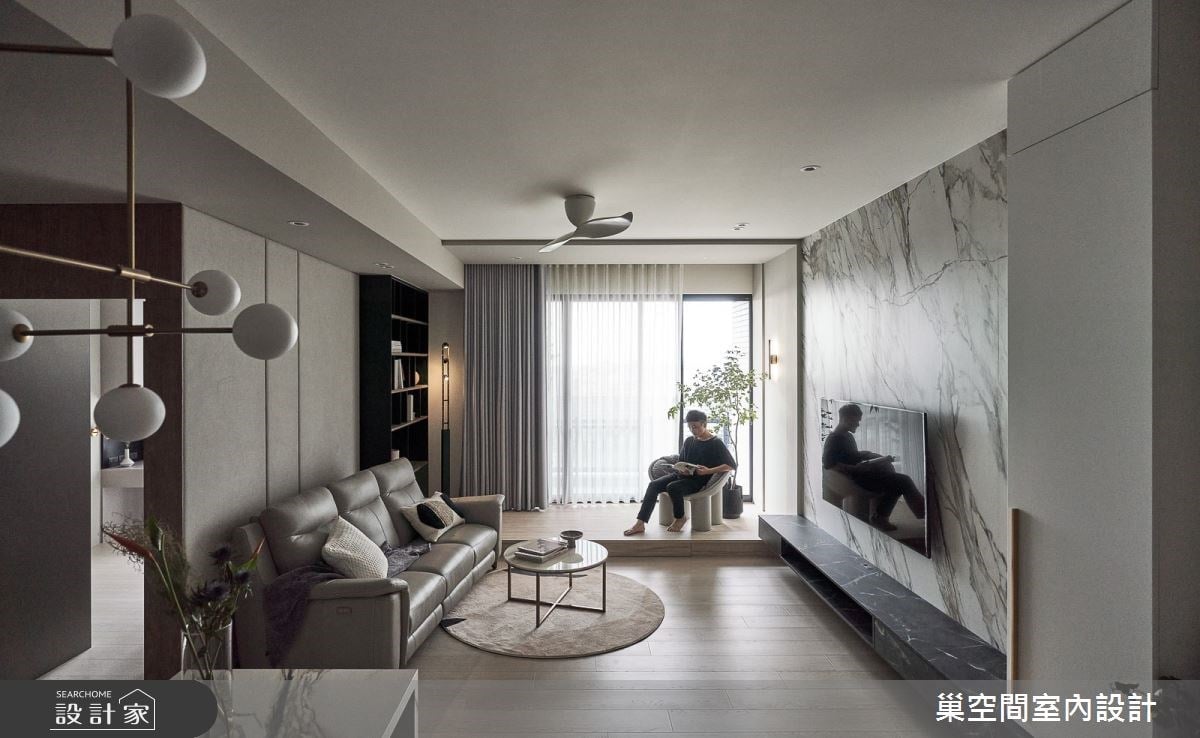 30 坪新成屋告別格局焦慮！序列三房兩廳植入全齡設計，創造一家五口生活...