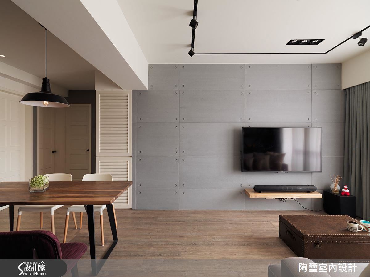 隱藏機能平整視覺的設計 讓家看起來大兩倍