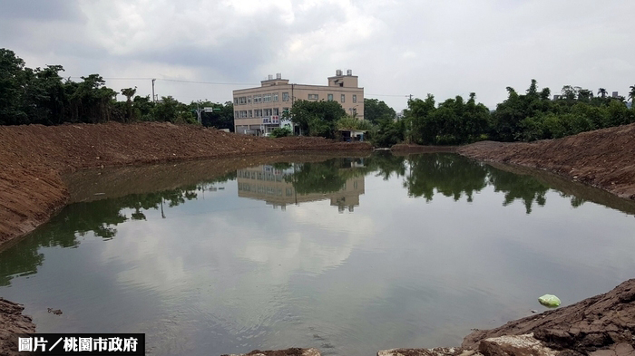 啟動臨時滯洪池  保障地方安全