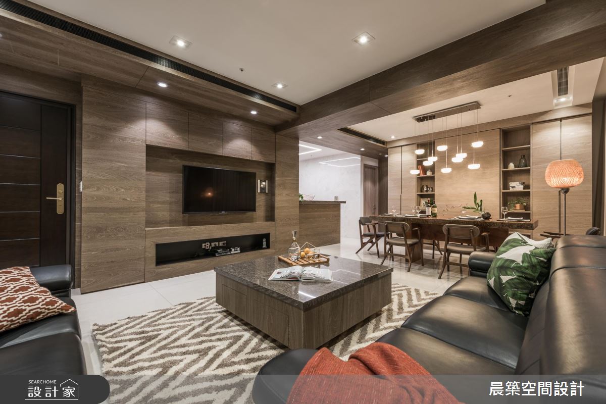讓餐廚放大變 2 倍！ 大空間感、好採光的 48 坪現代風宅