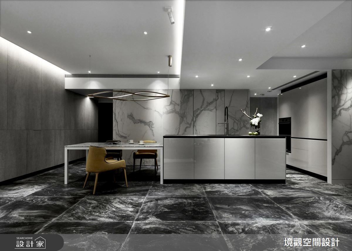 融合大器石材與時尚細節 體現居住者非凡品味