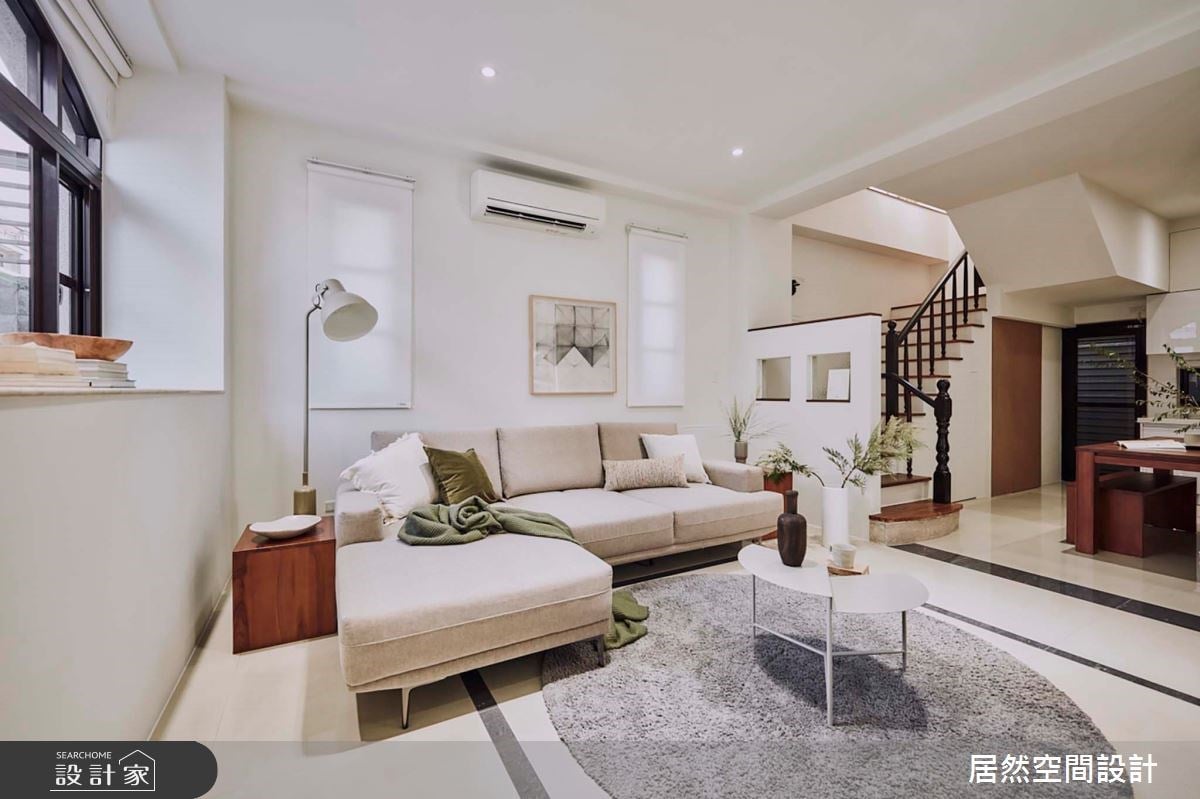 35 坪中古透天翻新計畫！以清新日式無印風打造療癒空間，三層透天厝與日...