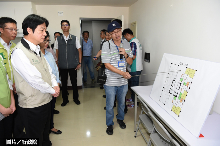 賴揆加快選手村公宅　分批取得執照