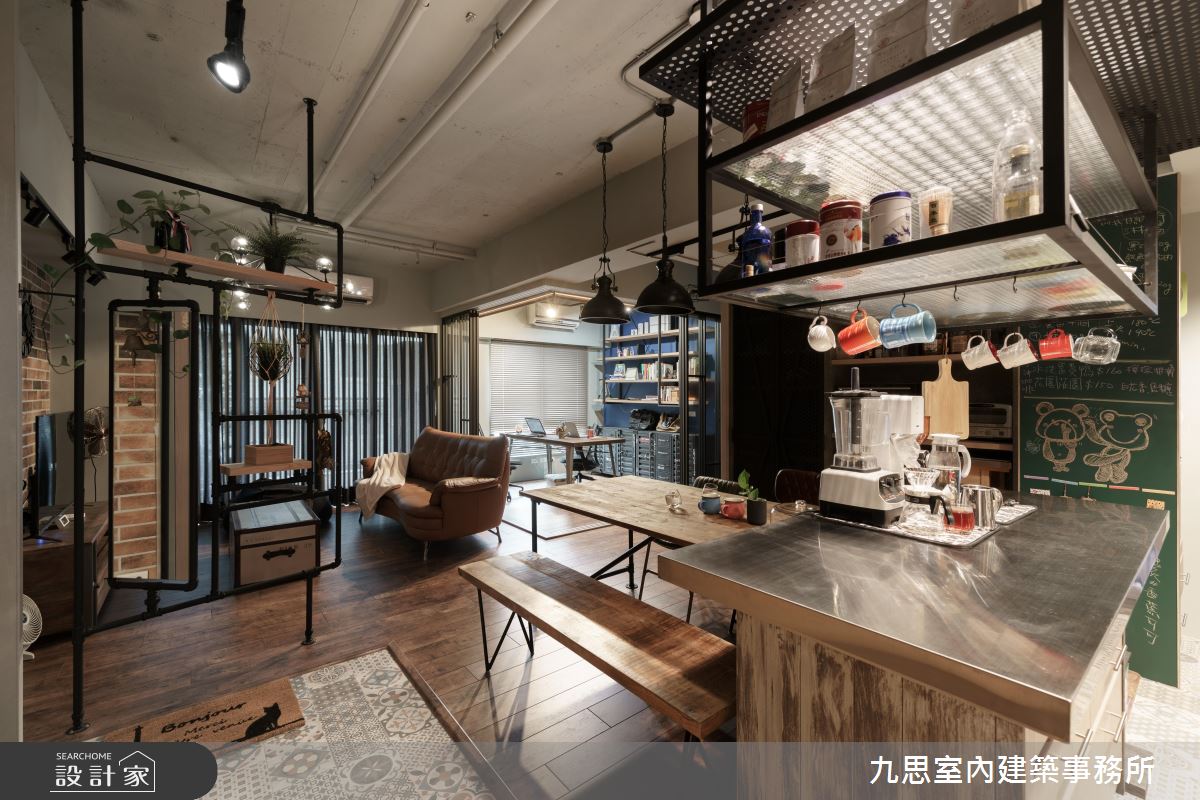 開展你的生活眼界！ 21 坪 Loft宅的靈巧格局變換