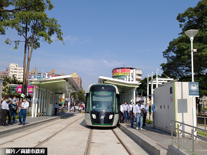 高雄輕軌二階大南環段 履勘完成