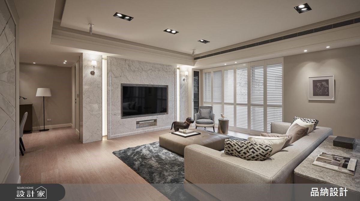 典雅貴氣米金色美式宅 宛如一隻優雅波斯貓