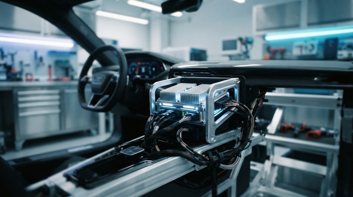 軟體定義汽車重塑車輛「大腦」 中央電腦整合取代數十個ECU