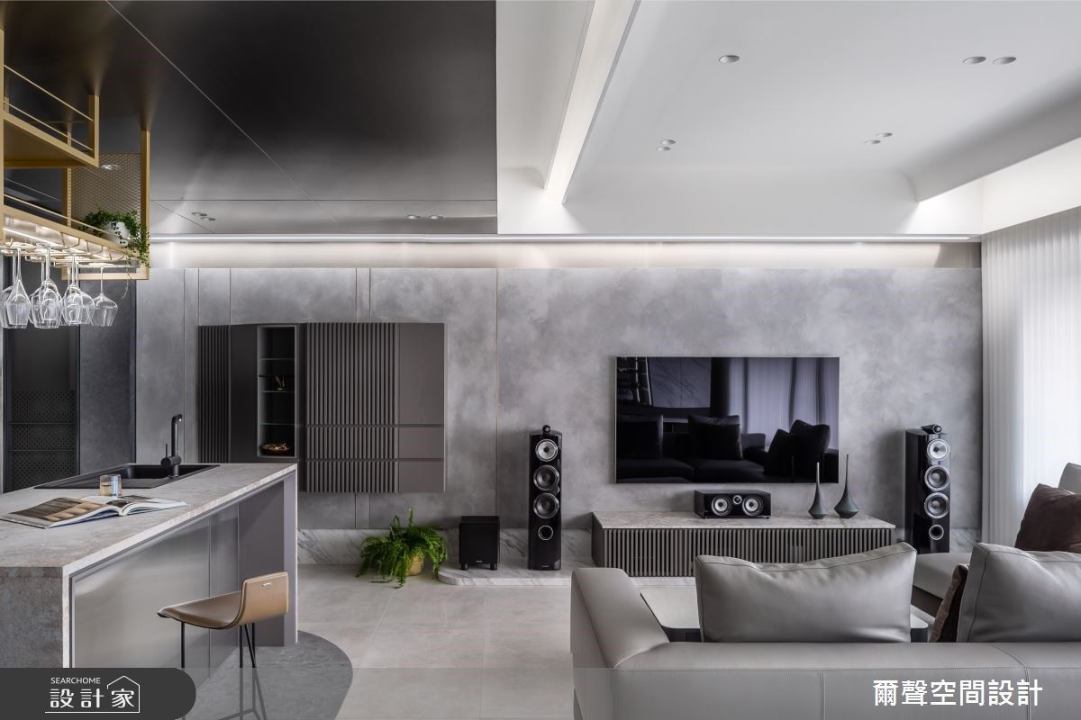 【TV】男人的奢華格調！51坪豪宅容納大中島+頂級音響