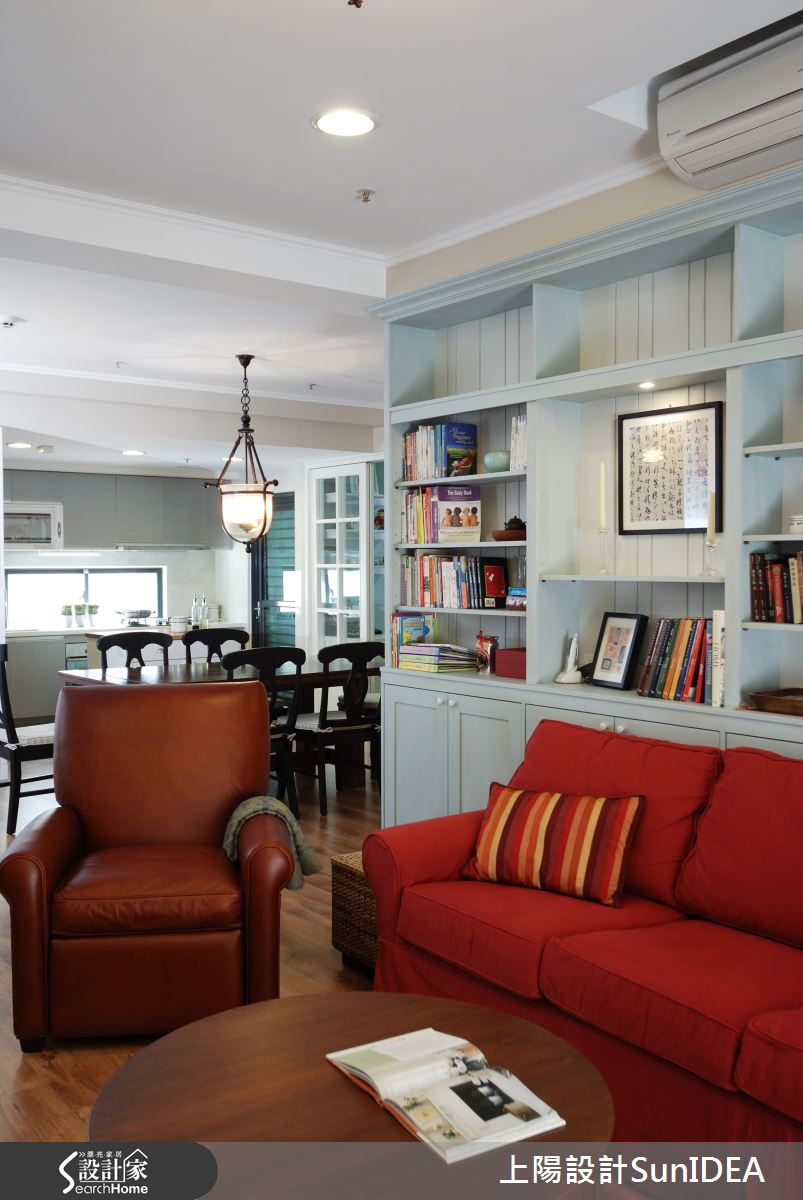 點亮家的暖度！ 把幸福濃縮在 50 坪溫馨美式窩